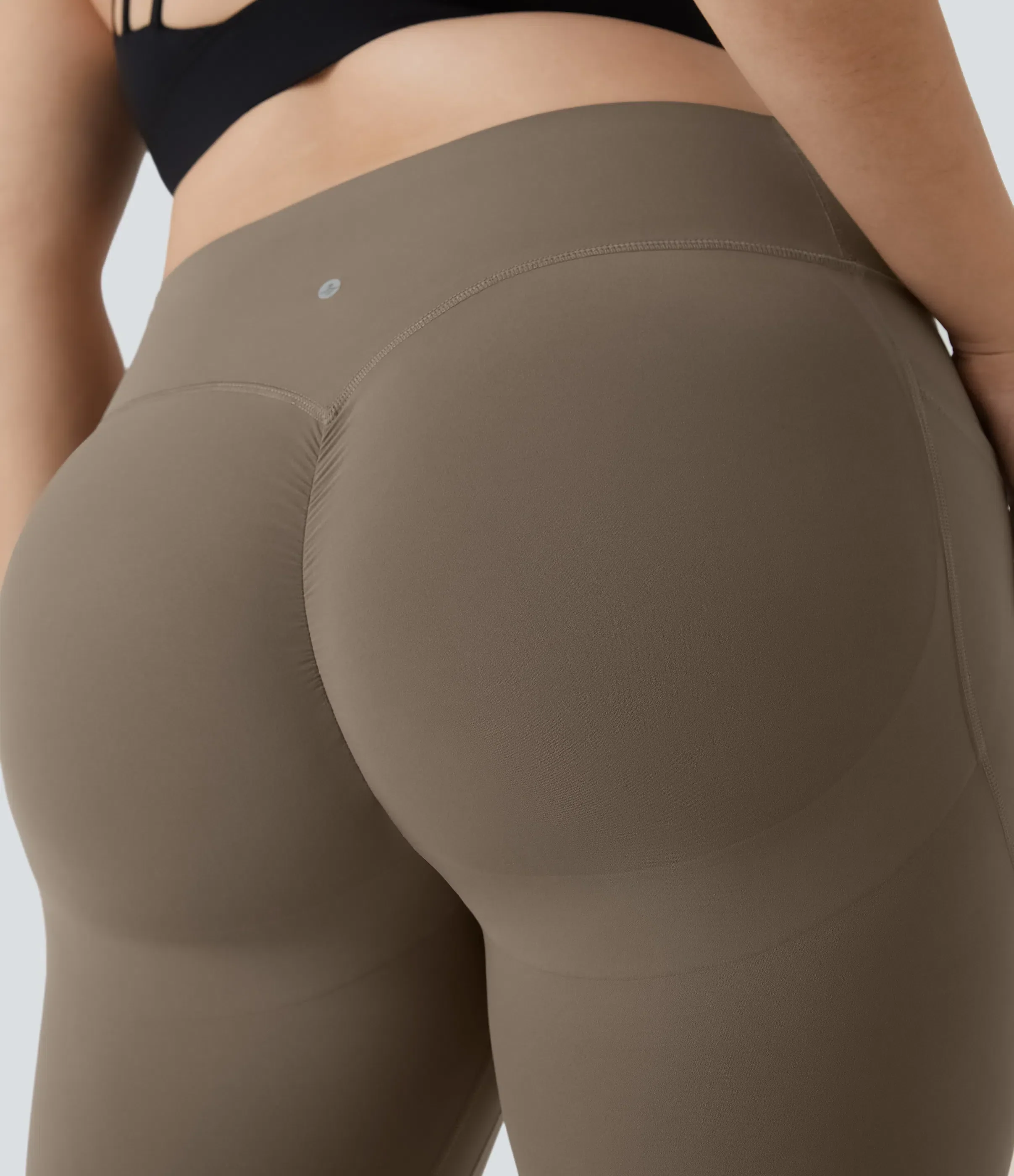 High Waisted Tummy Control Shaping Training Leggings Plus size - Image 3