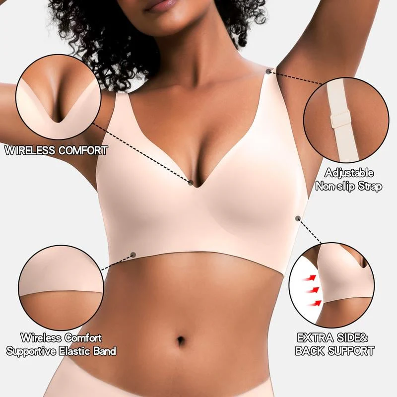 Comfort Fit Seamless Wireless Bra - Image 4