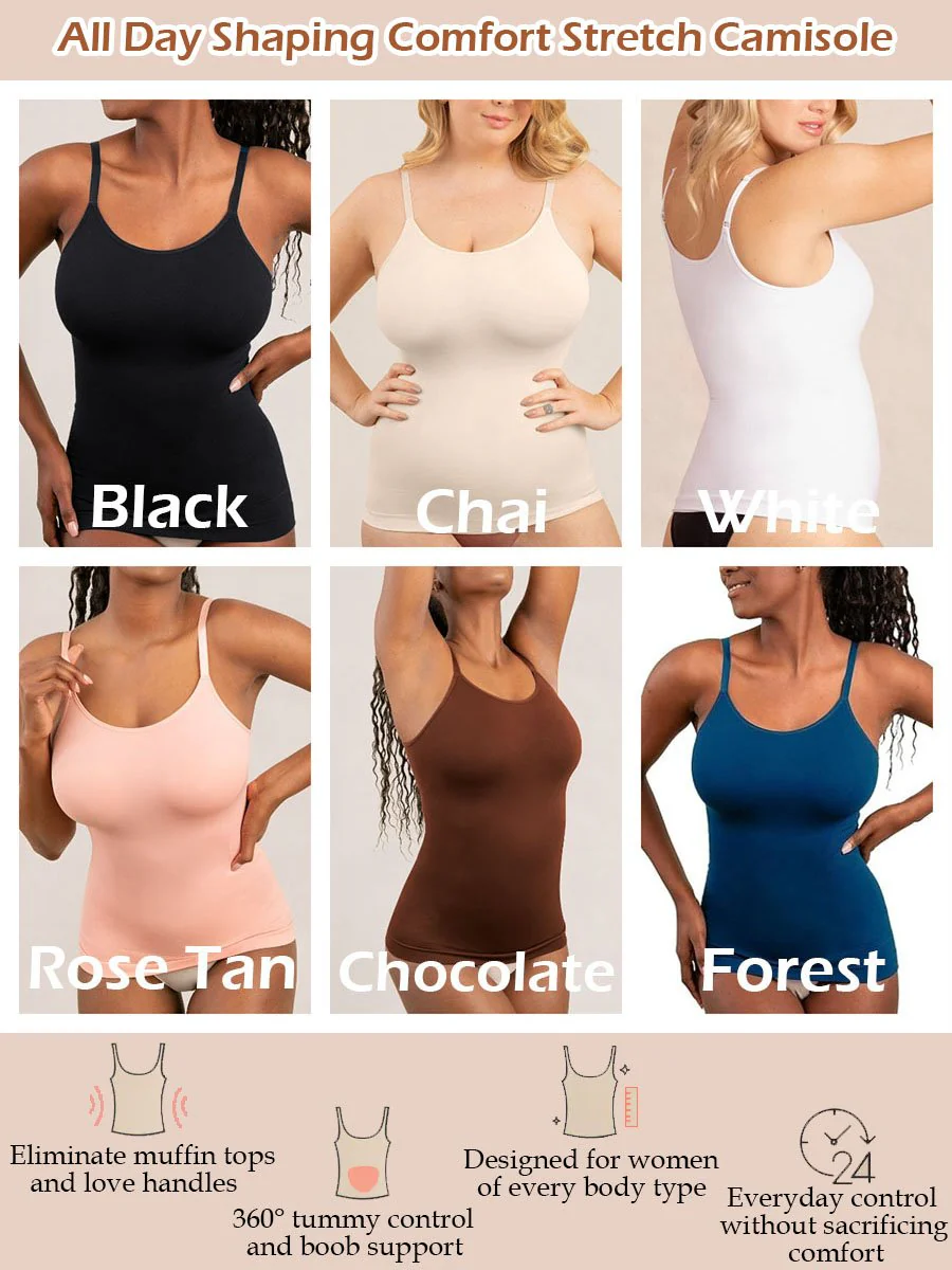 All Day Shaping Comfort Stretch Camisolei - Image 2