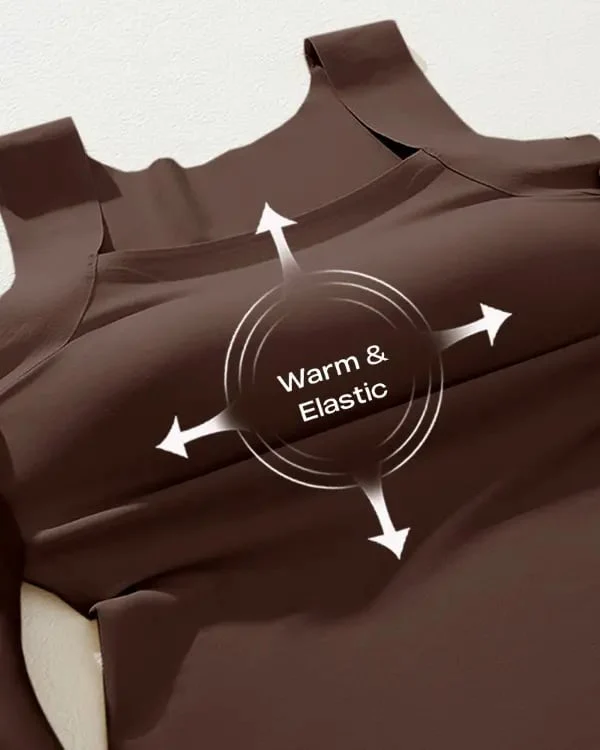 U Neck Shapewear Built-in Bra Tank - Image 3