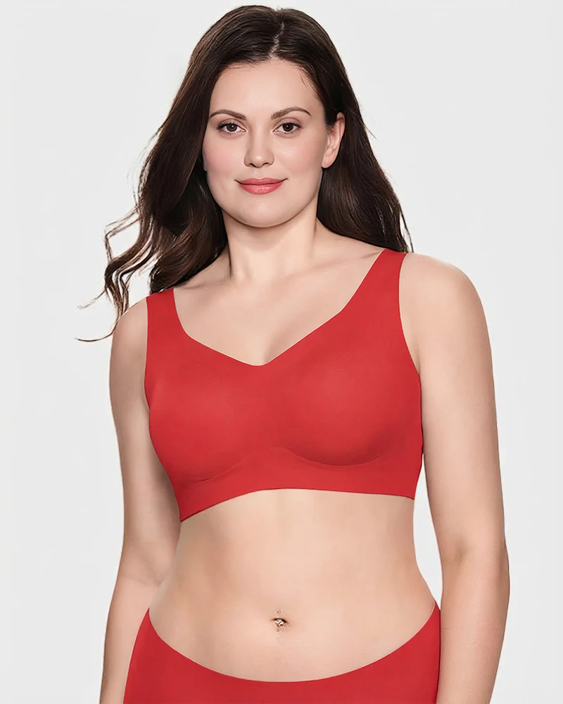 Lifting Wire-Free Antibacterial Jelly Bra - Image 13