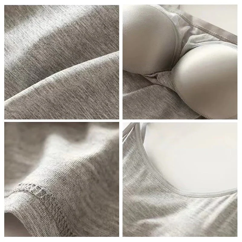 Loose-fitting Tank Top With Built-in Bra - Image 10