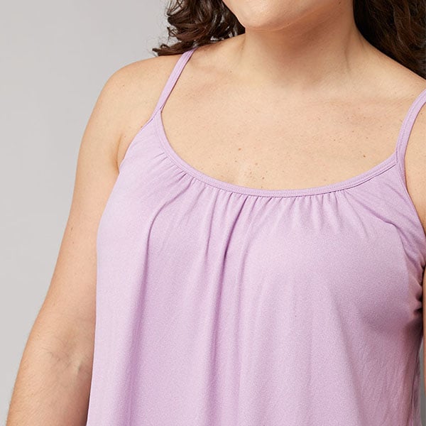 Loose-fitting Tank Top With Built-in Bra - Image 13