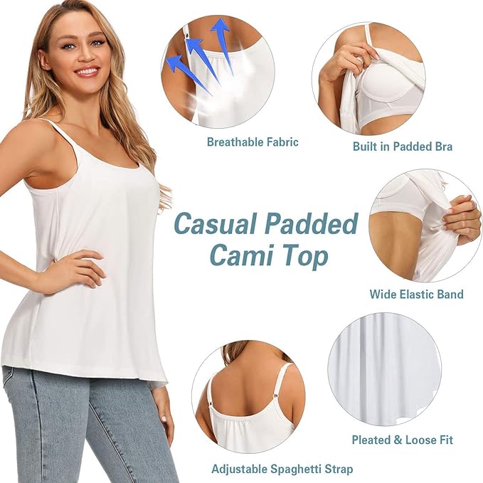 Loose-fitting Tank Top With Built-in Bra - Image 6