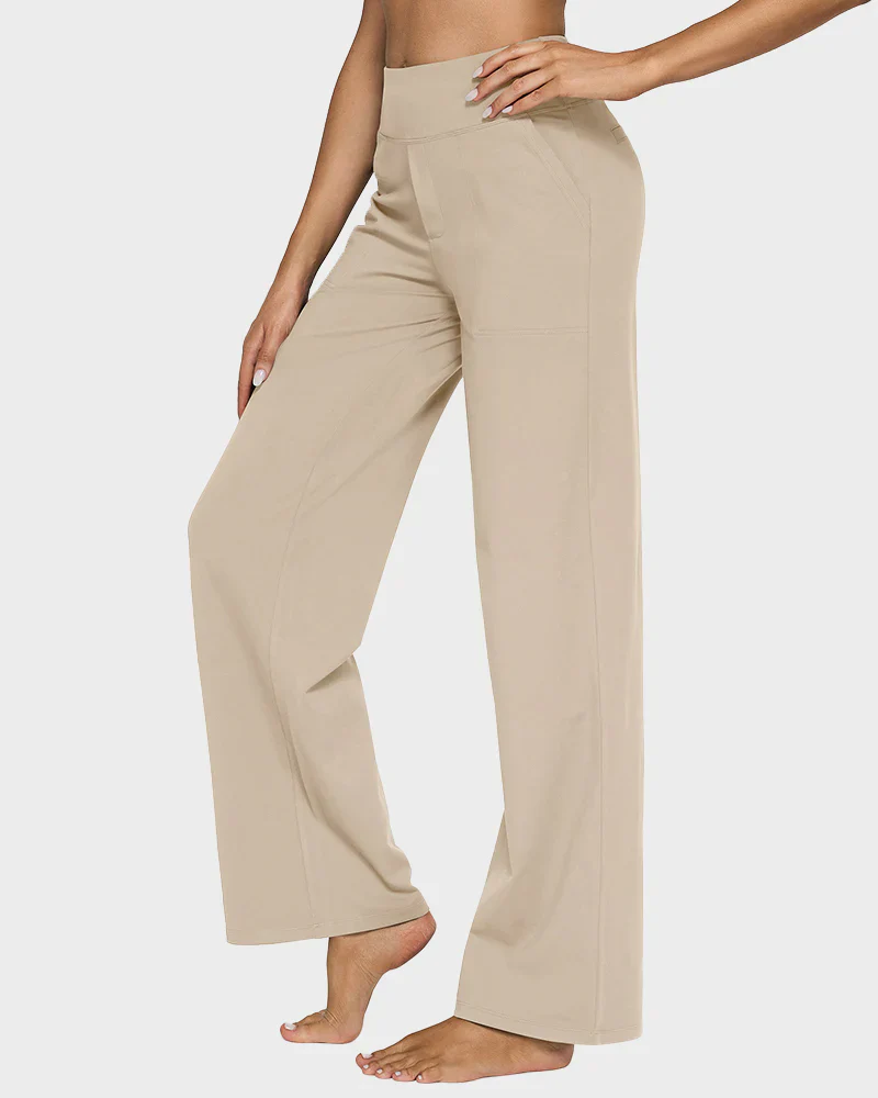 Loose High-Waist Business Casual Pants Yoga Pants - Image 11