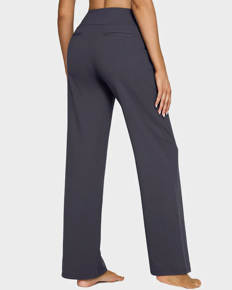 Loose High-Waist Business Casual Pants Yoga Pants - Image 17