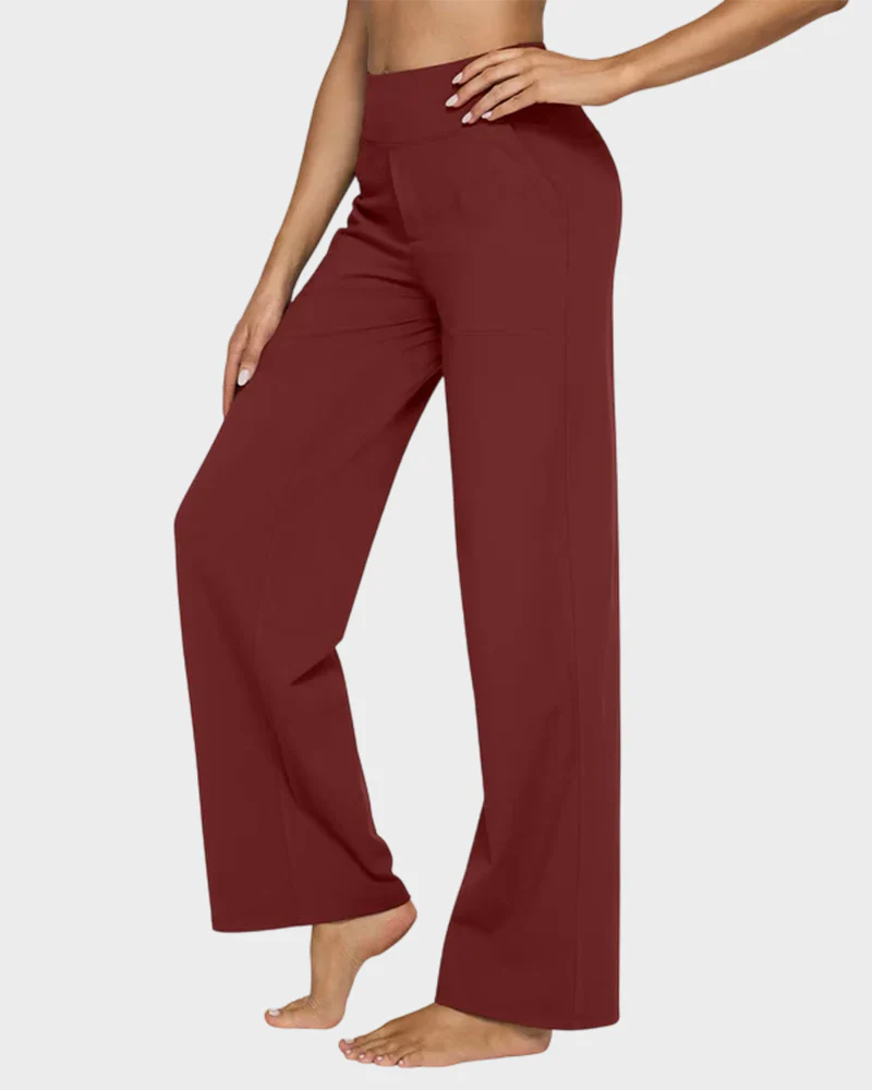 Loose High-Waist Business Casual Pants Yoga Pants - Image 19