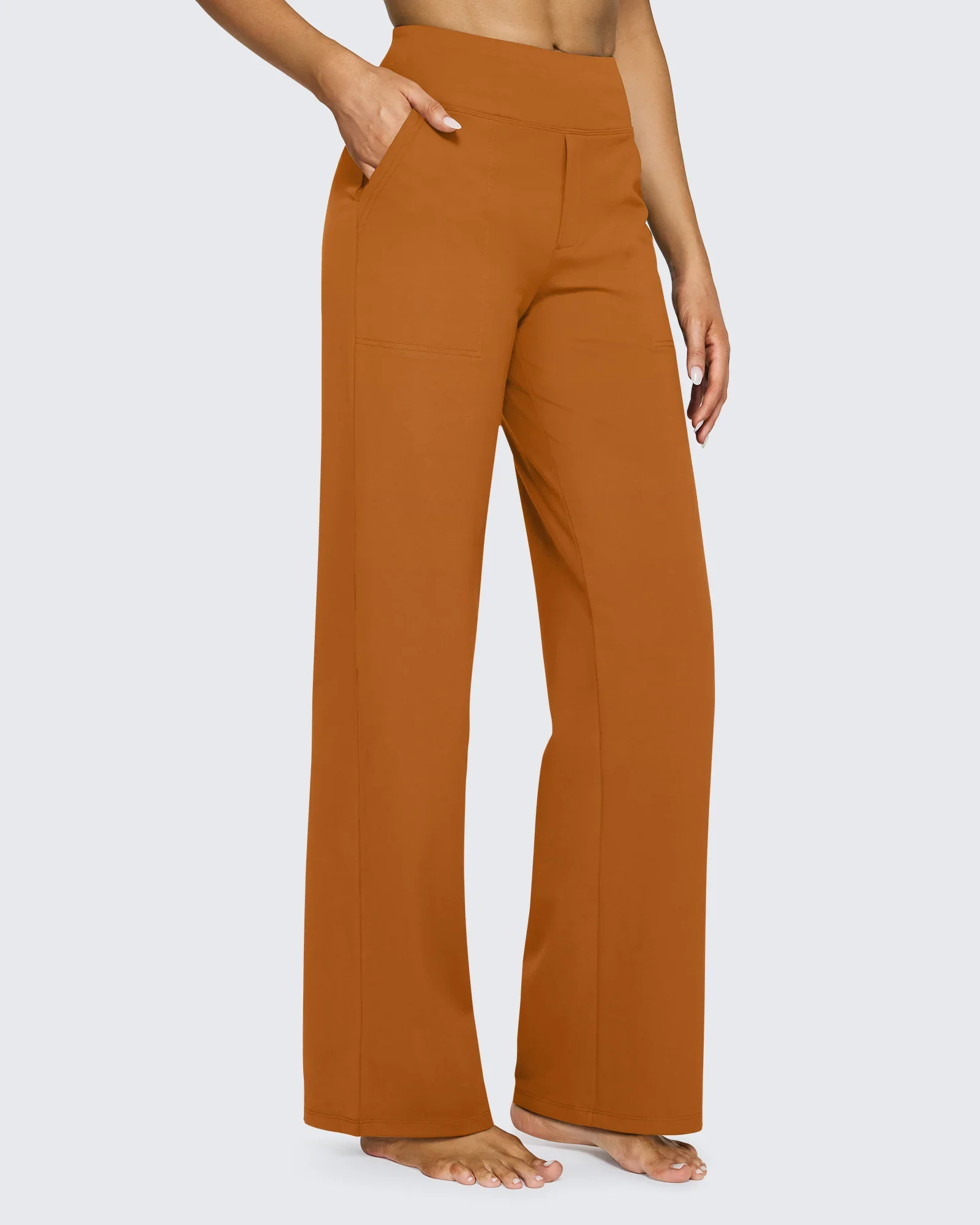 Loose High-Waist Business Casual Pants Yoga Pants - Image 22