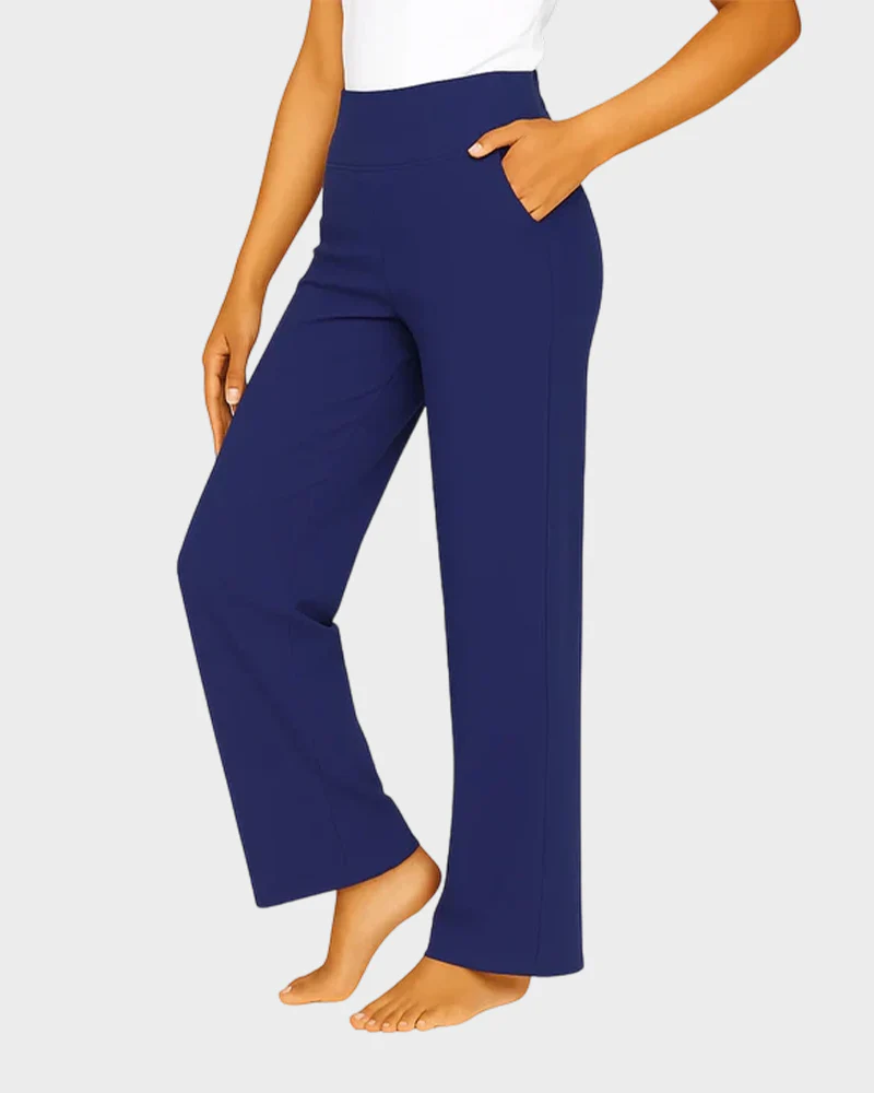 Loose High-Waist Business Casual Pants Yoga Pants - Image 27