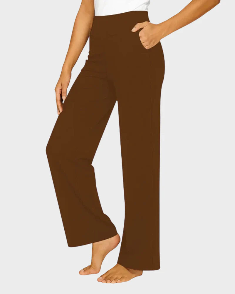 Loose High-Waist Business Casual Pants Yoga Pants - Image 28