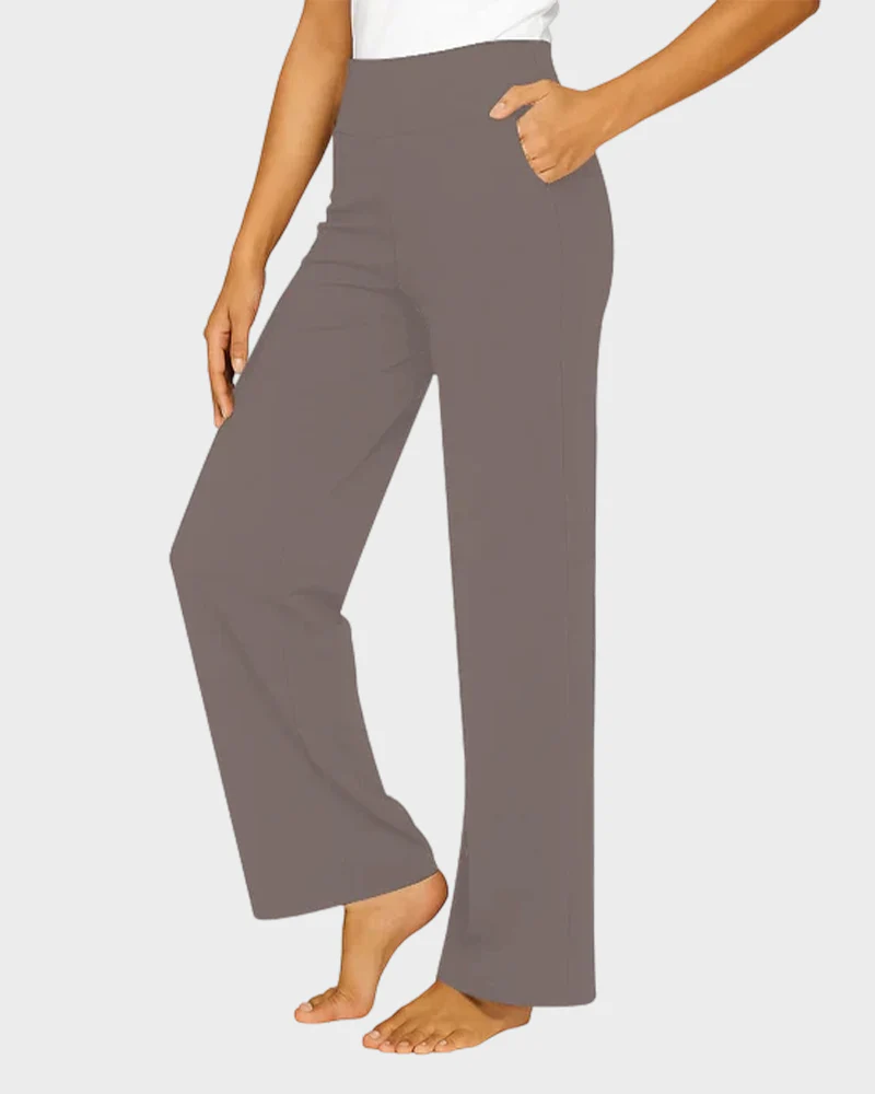 Loose High-Waist Business Casual Pants Yoga Pants - Image 29