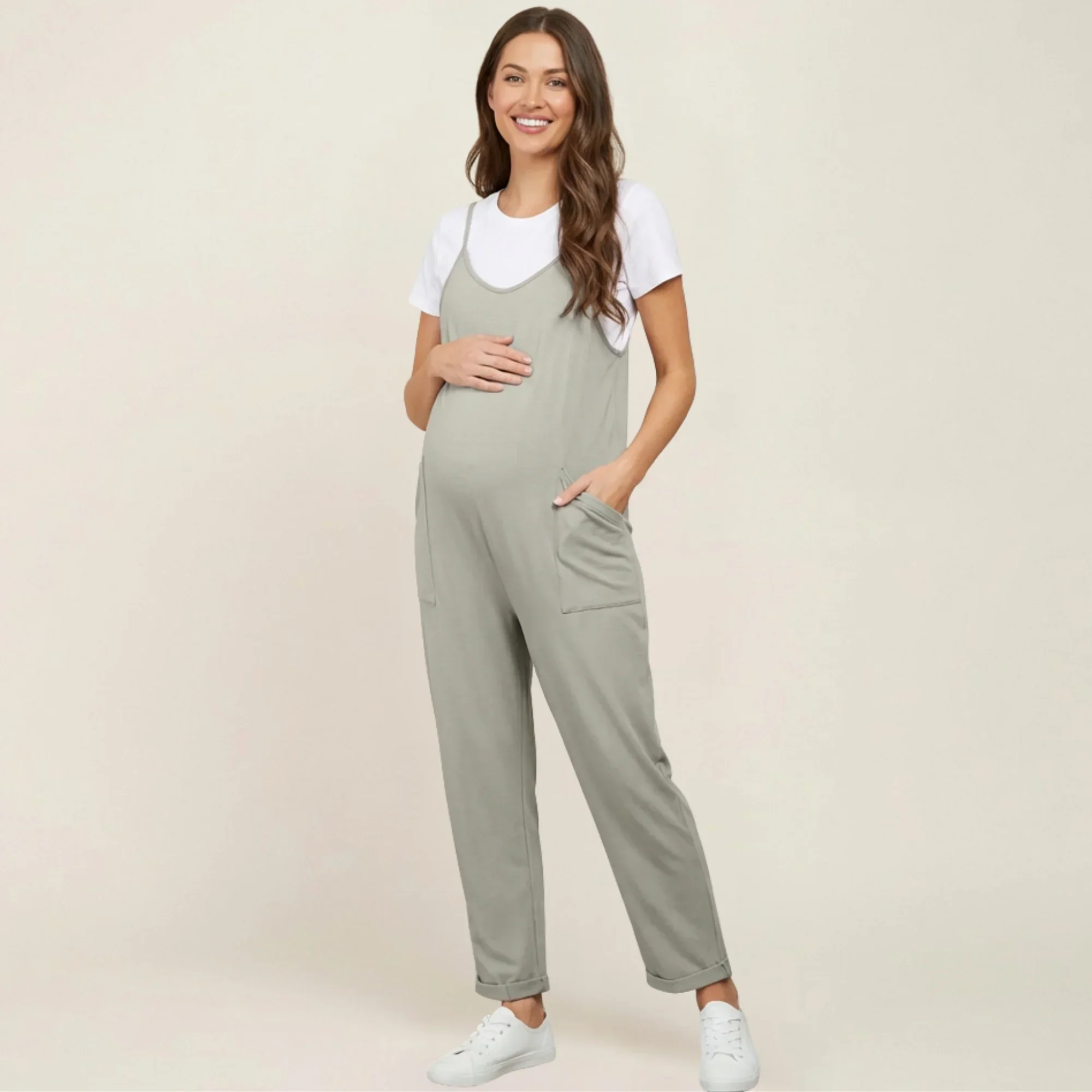 Oversized Jumpsuit - Maternity & Postpartum - Image 9
