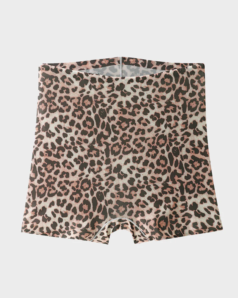 Mid-Rise Ice Silk Leopard Panties (6 Pack) - Image 10