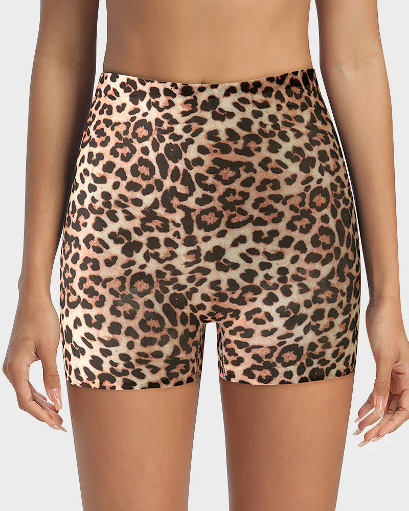 Mid-Rise Ice Silk Leopard Panties (6 Pack) - Image 2