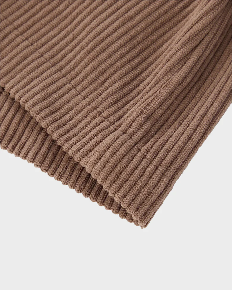 High Waist Corduroy 2-in-1 Mini Skirt - Image 6