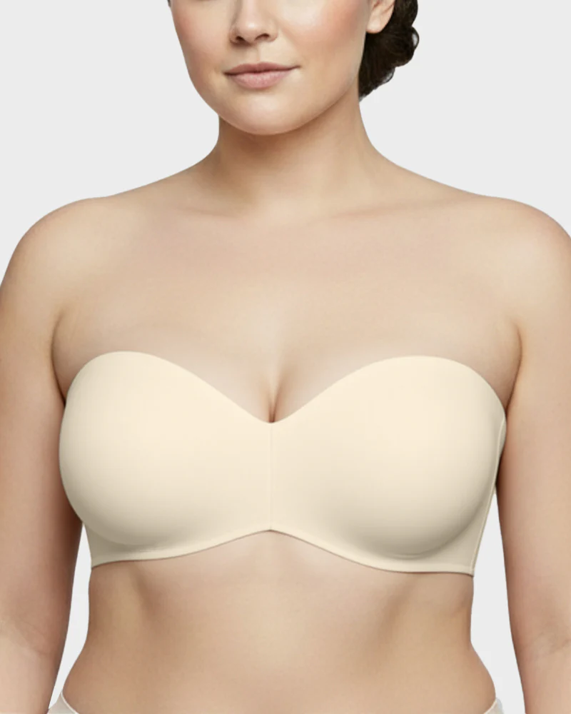 Full Support Non-Slip Convertible Bandeau Bra - Image 2