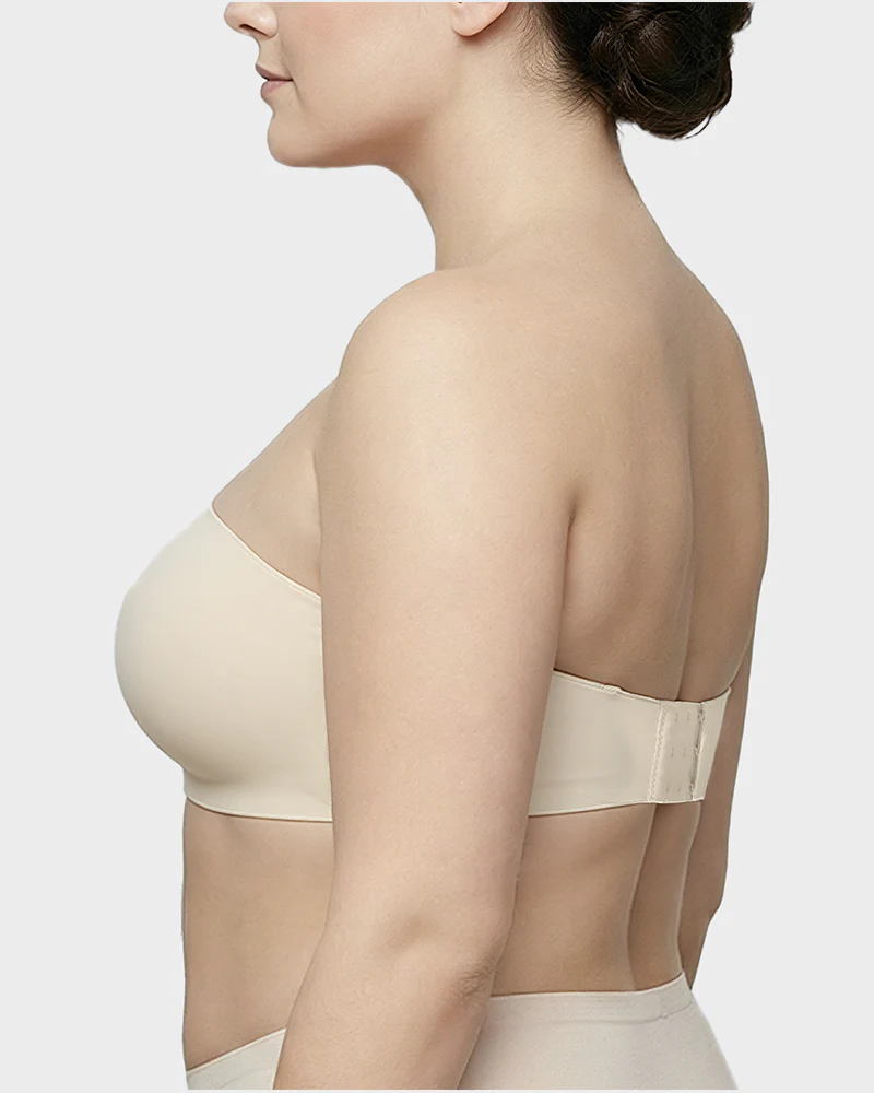 Full Support Non-Slip Convertible Bandeau Bra - Image 3