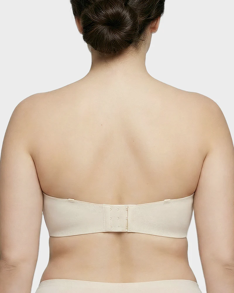 Full Support Non-Slip Convertible Bandeau Bra - Image 4