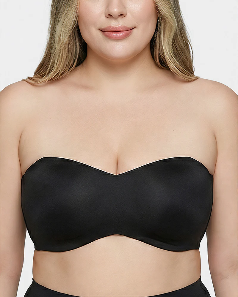 Full Support Non-Slip Convertible Bandeau Bra - Image 9