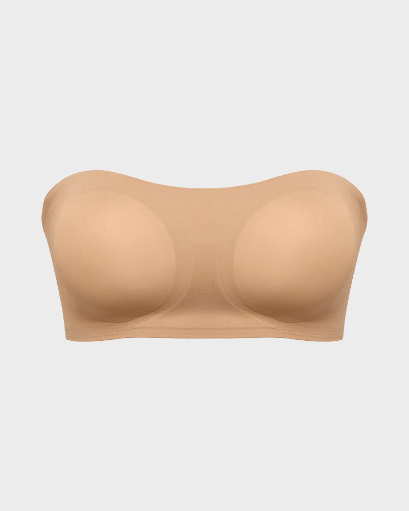 Non-Slip Crossover Side Hook Bandeau Bra - Image 16