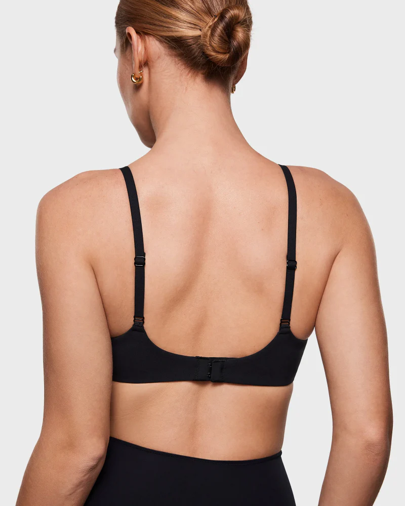 Plus Balconette Bra - Lightly Padded Underwire Sexy Tshirt Demi Bras - Image 7