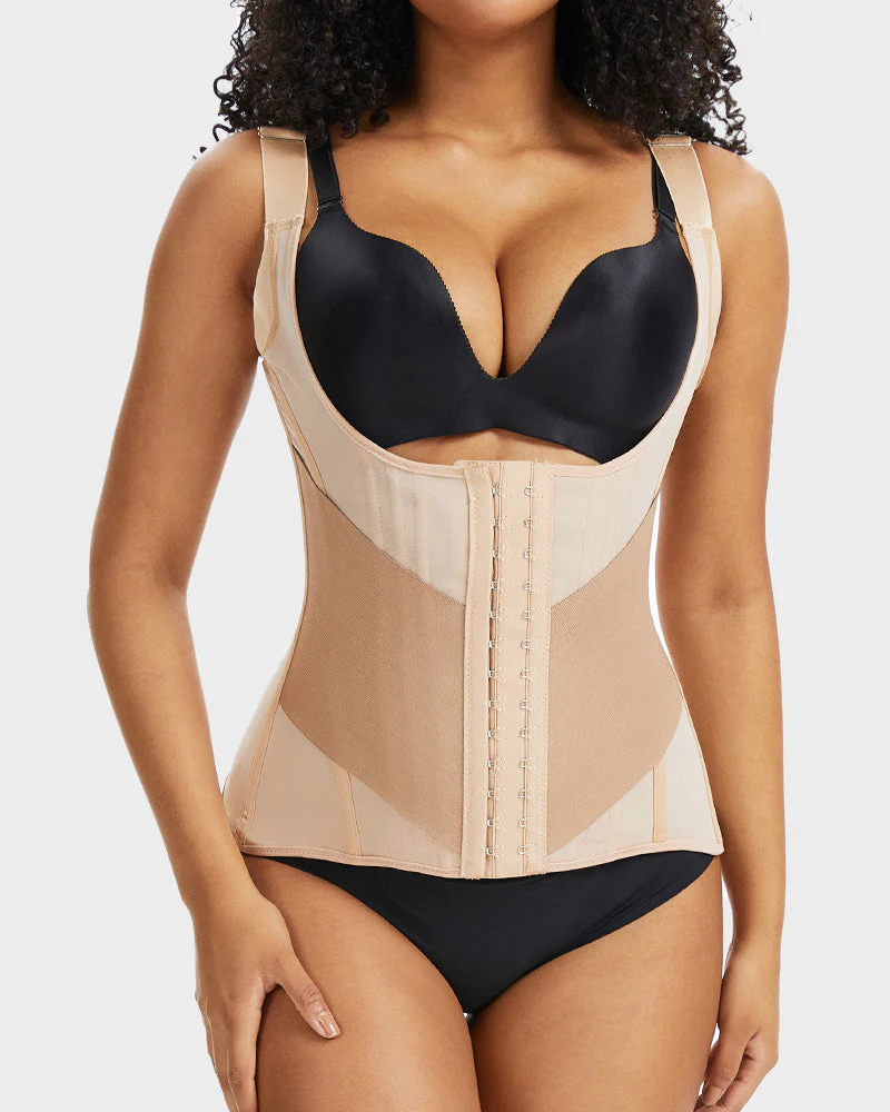 PowerMesh Double-Layer Waist Trainer Shapewear - Image 10