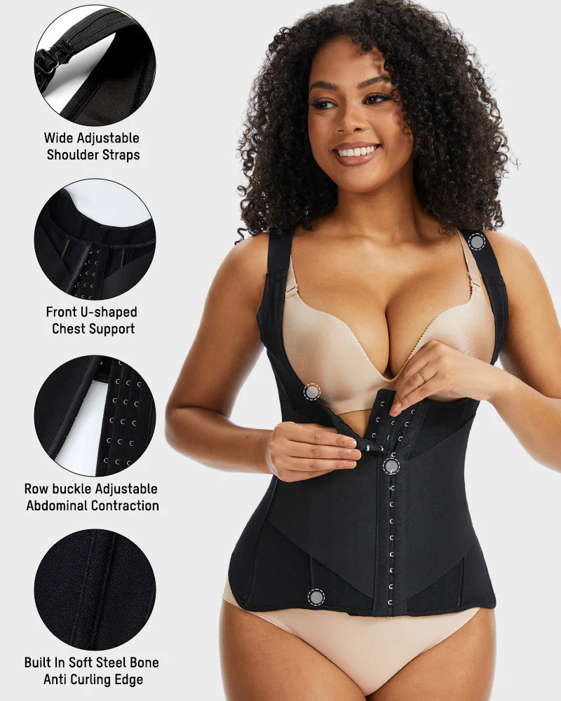 PowerMesh Double-Layer Waist Trainer Shapewear - Image 14