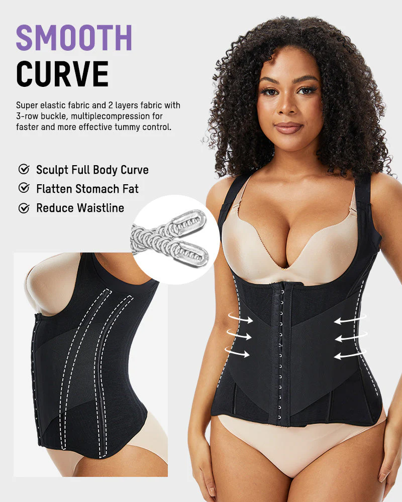 PowerMesh Double-Layer Waist Trainer Shapewear - Image 15