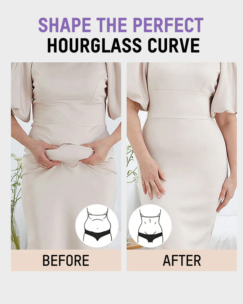 PowerMesh Double-Layer Waist Trainer Shapewear - Image 17
