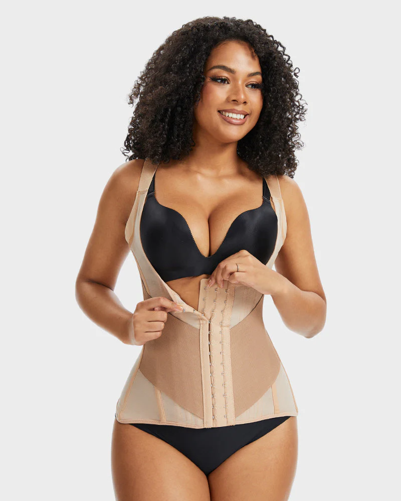 PowerMesh Double-Layer Waist Trainer Shapewear - Image 6