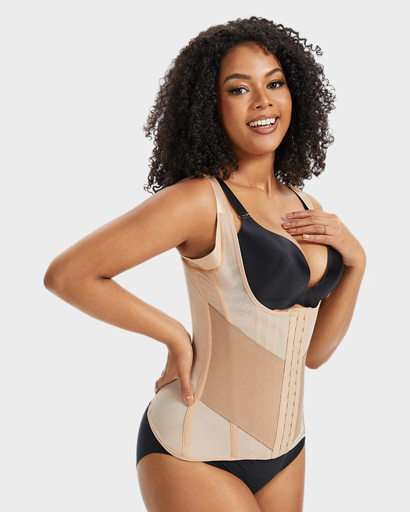 PowerMesh Double-Layer Waist Trainer Shapewear - Image 7