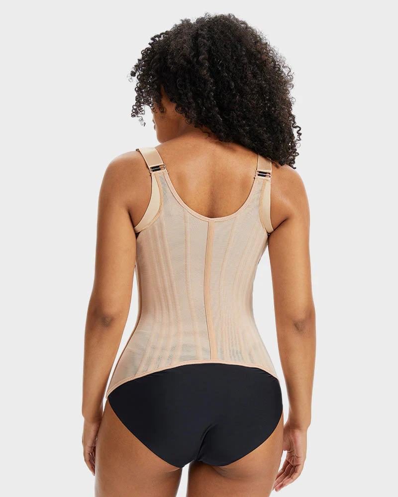 PowerMesh Double-Layer Waist Trainer Shapewear - Image 8