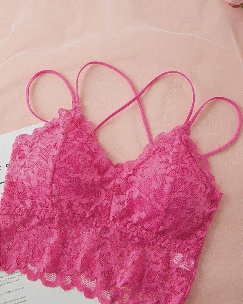 Romantic Lace Bralette & Panty Bundle - Image 4