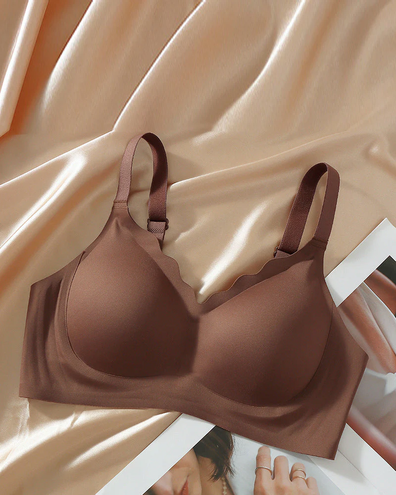 Seamless Comfort Smoothing Push Up Bra - Image 11