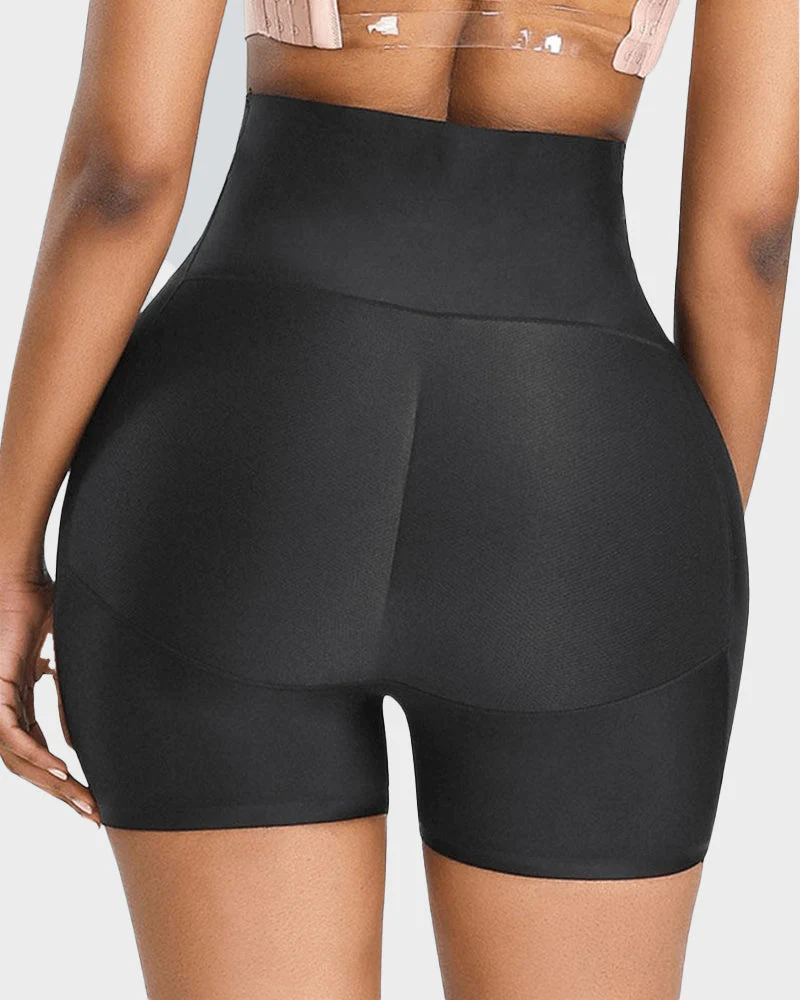 Seamless High-Waist Booty Lift Tummy Control Shapewear Shorts - Image 8