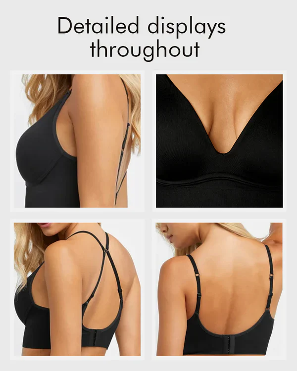 Deep V Wireless Lift Bralette - Image 12
