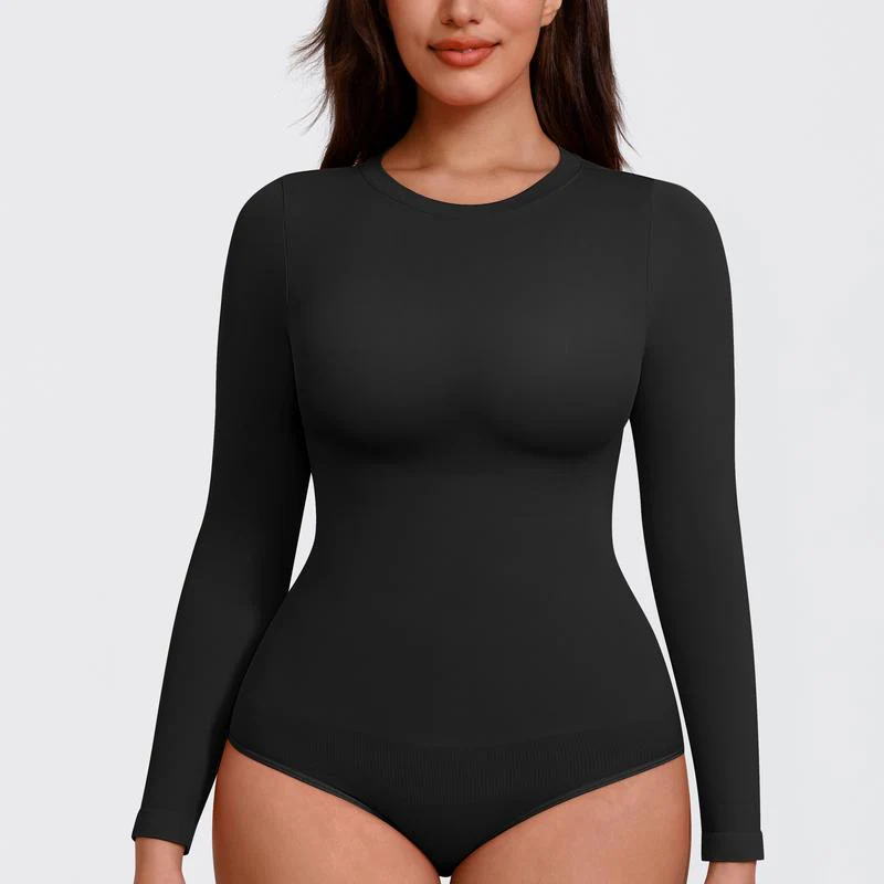 Seamless long-sleeve bodysuit for outerwear - Image 7