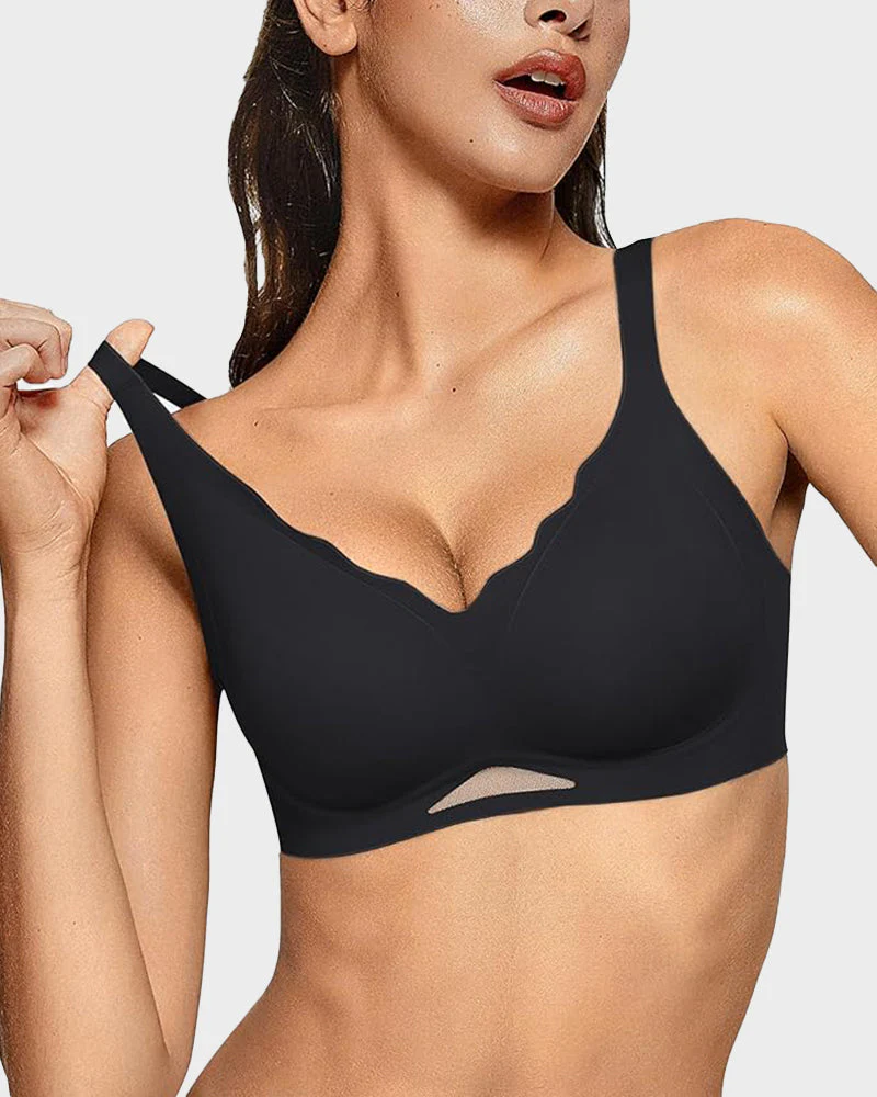 Seamless Soft Comfort Wireless Mesh Bra - Image 5