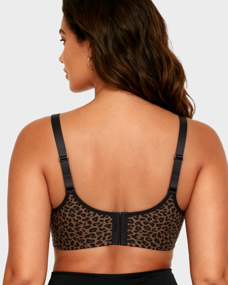 Sexy Sheer Zebra Mesh Underwire Bra - Image 3