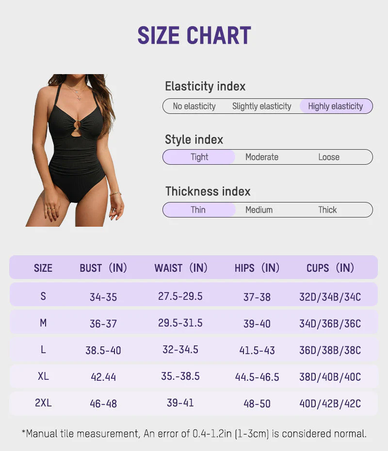 Slimming Tummy Control Ruched One-Piece Swimsuit - Image 11