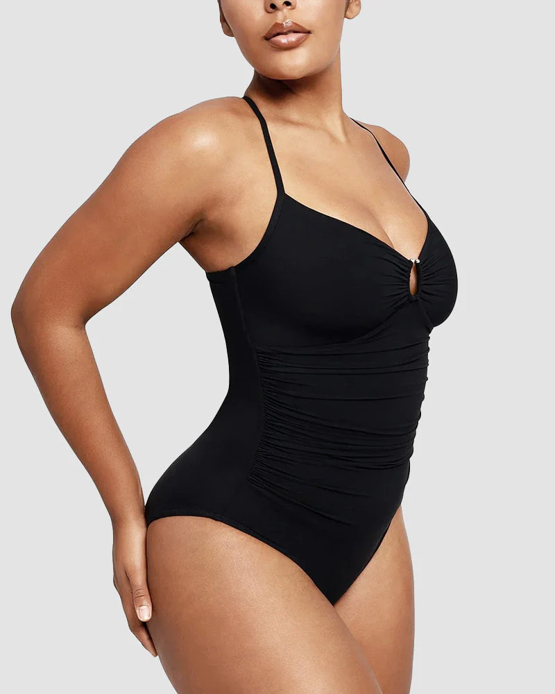 Smart Sculpt U-Ring Cut Out Shaping Swimsuit - Image 10