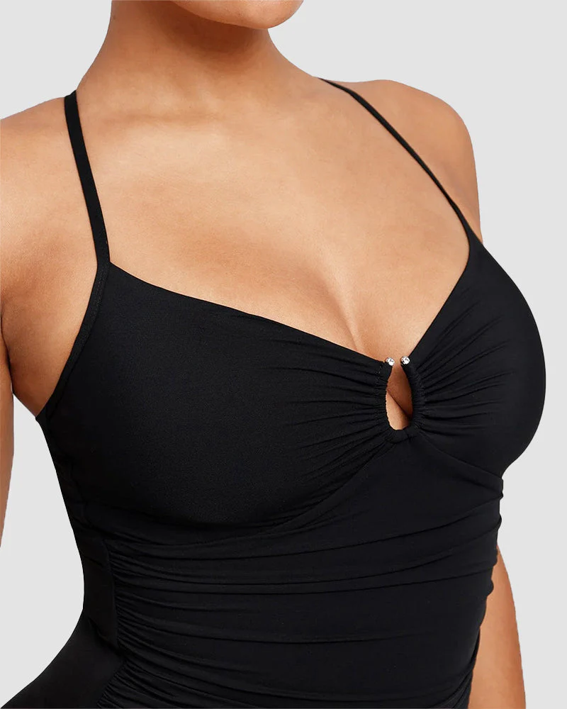 Smart Sculpt U-Ring Cut Out Shaping Swimsuit - Image 11