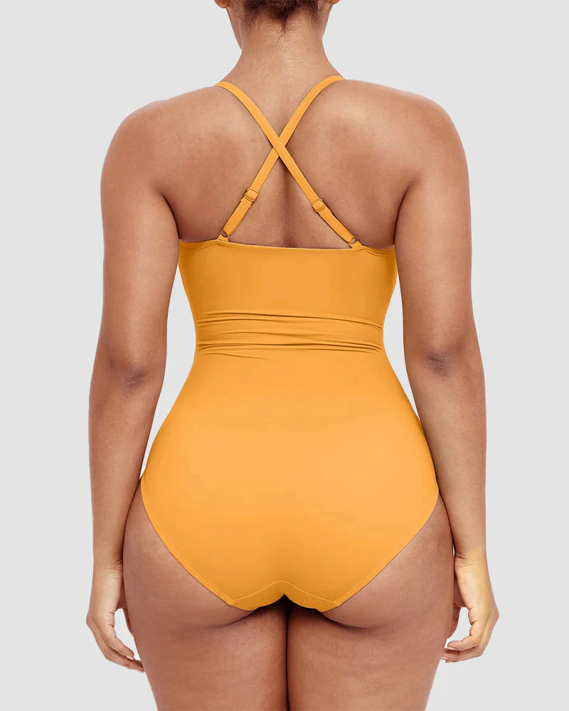 Smart Sculpt U-Ring Cut Out Shaping Swimsuit - Image 19