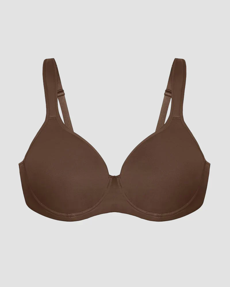 Soft Plus Size Full Coverage Unlined Minimizer Bra - Image 5