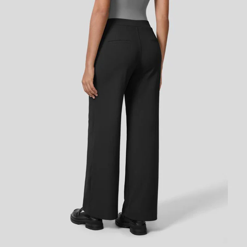 High-Waist Straight-Leg Work Pants Set - Image 8