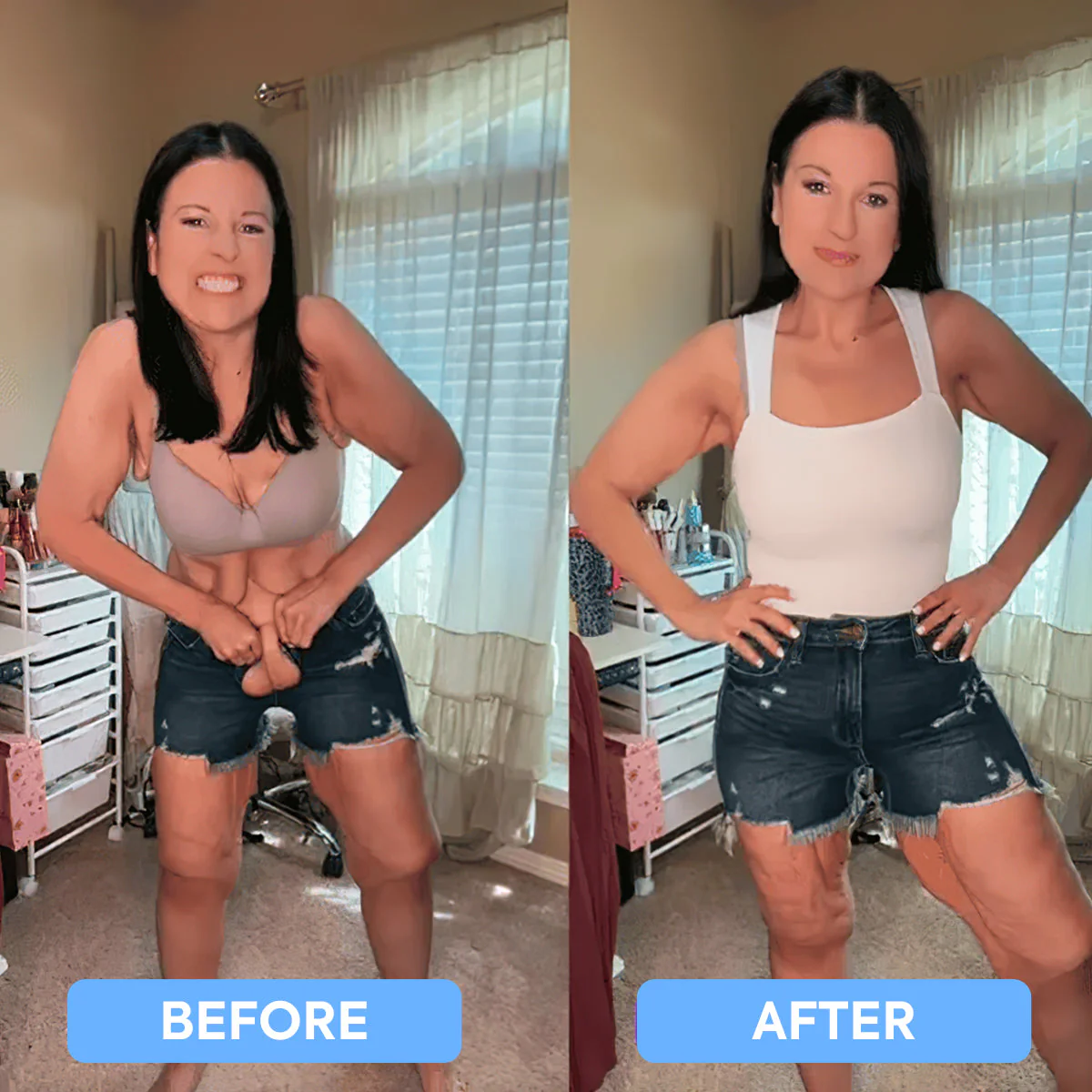 Sleeveless Tummy Control Tank Tops Bodysuits - Image 7