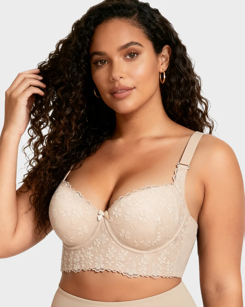 The Lace Bustier | Elegant Push-Up Support - Image 2
