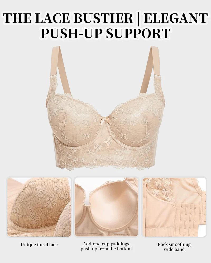 The Lace Bustier | Elegant Push-Up Support - Image 4