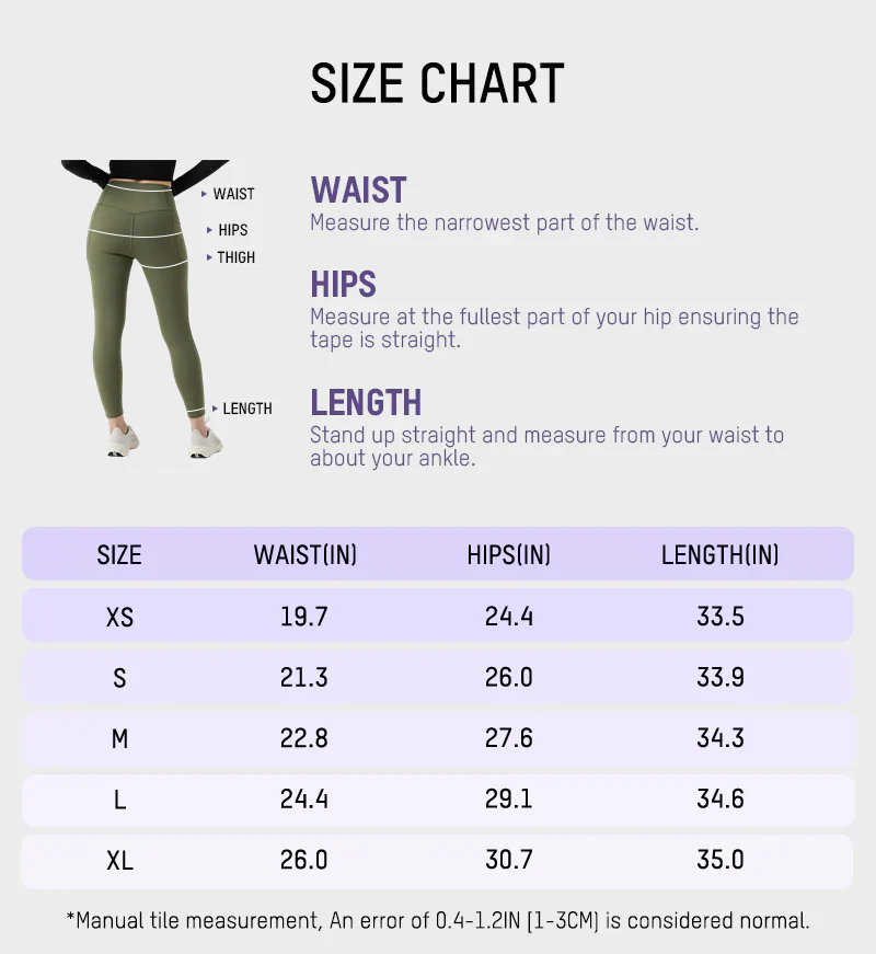 Thermal Tummy Control Yoga Leggings with Pockets - Image 17