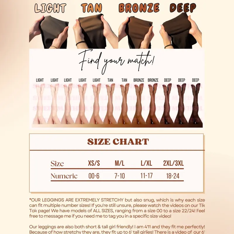 Translucent Fleece Lined Tights - Image 11